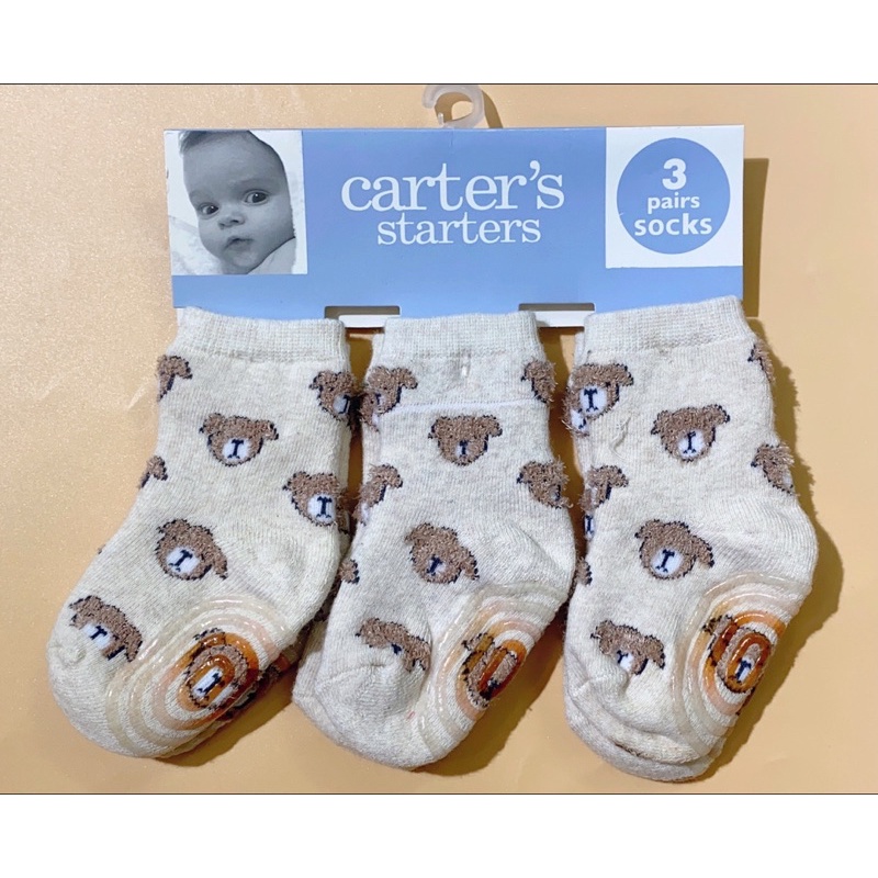 Set 3 Tất Carter's Dày Ấm Nhất Cho Bé Trai Bé Gái