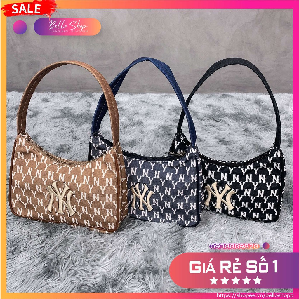 Túi Quai Xách Monogram Jacquard Hobo Bag 3 Màu Sắc B224