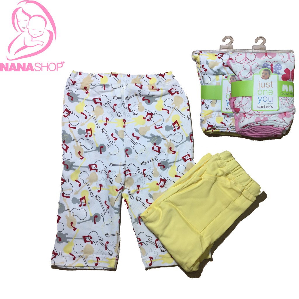 Set 2 quần dài Carter Thái Lan cho bé gái 3m-24m