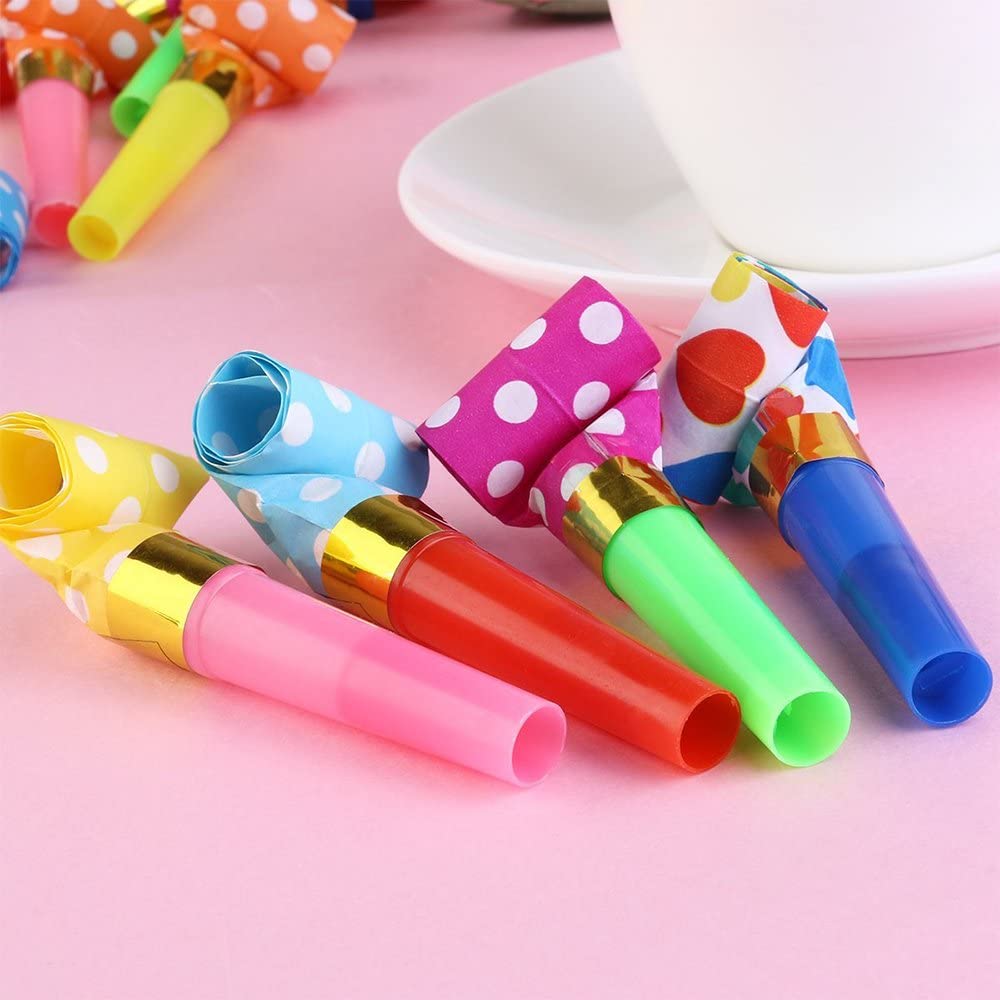 [Mã LIFETOYS1 giảm 30K đơn 99K] Còi Thổi Tạo Tiếng Ồn Nhiều Màu Sắc Lấp Lánh