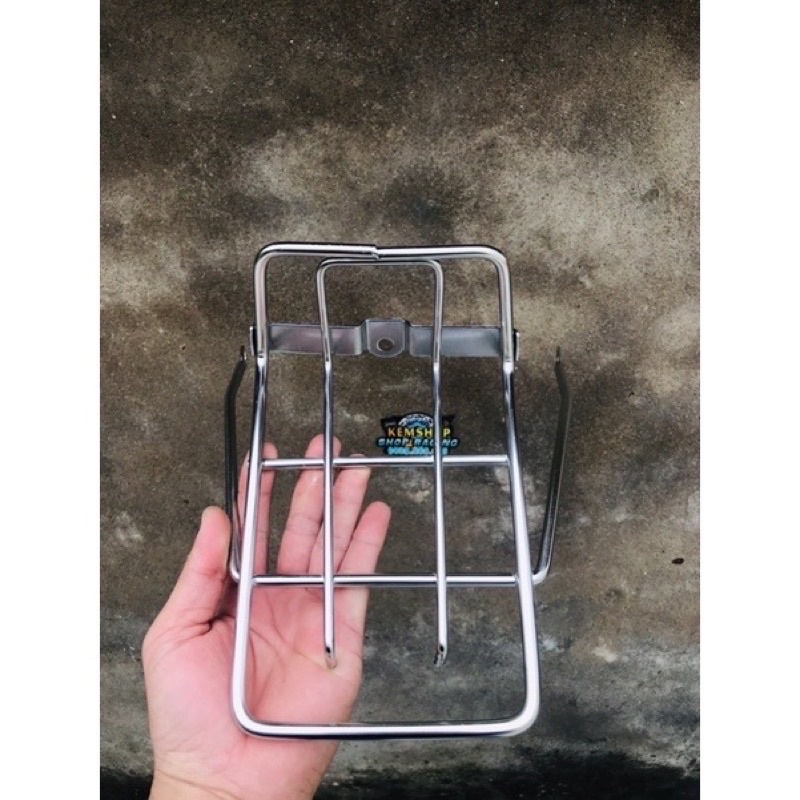 BaGa trước dream đỡ giỏ,trang trí xe hàng đẹp dày dặn.