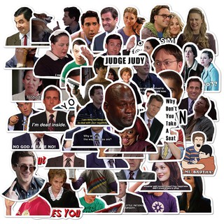 Set 50 hình dán meme trang trí vui nhộn độc đáo