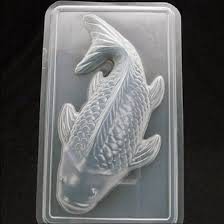 Khuôn nhựa lam thạch, rau câu, khuôn xôi hình cá chép