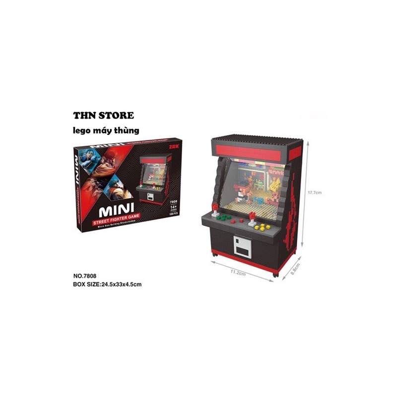 Mini lego mô phỏng máy thùng