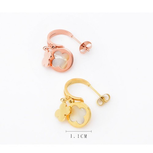 Bông Tai Nữ Tòn Ten Titan Ko Đen TT 3505