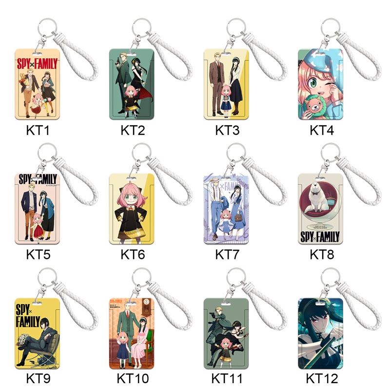 Giá Đỡ Thẻ Id Hình Game SPY X FAMILY Độc Đáo Cho Học Sinh