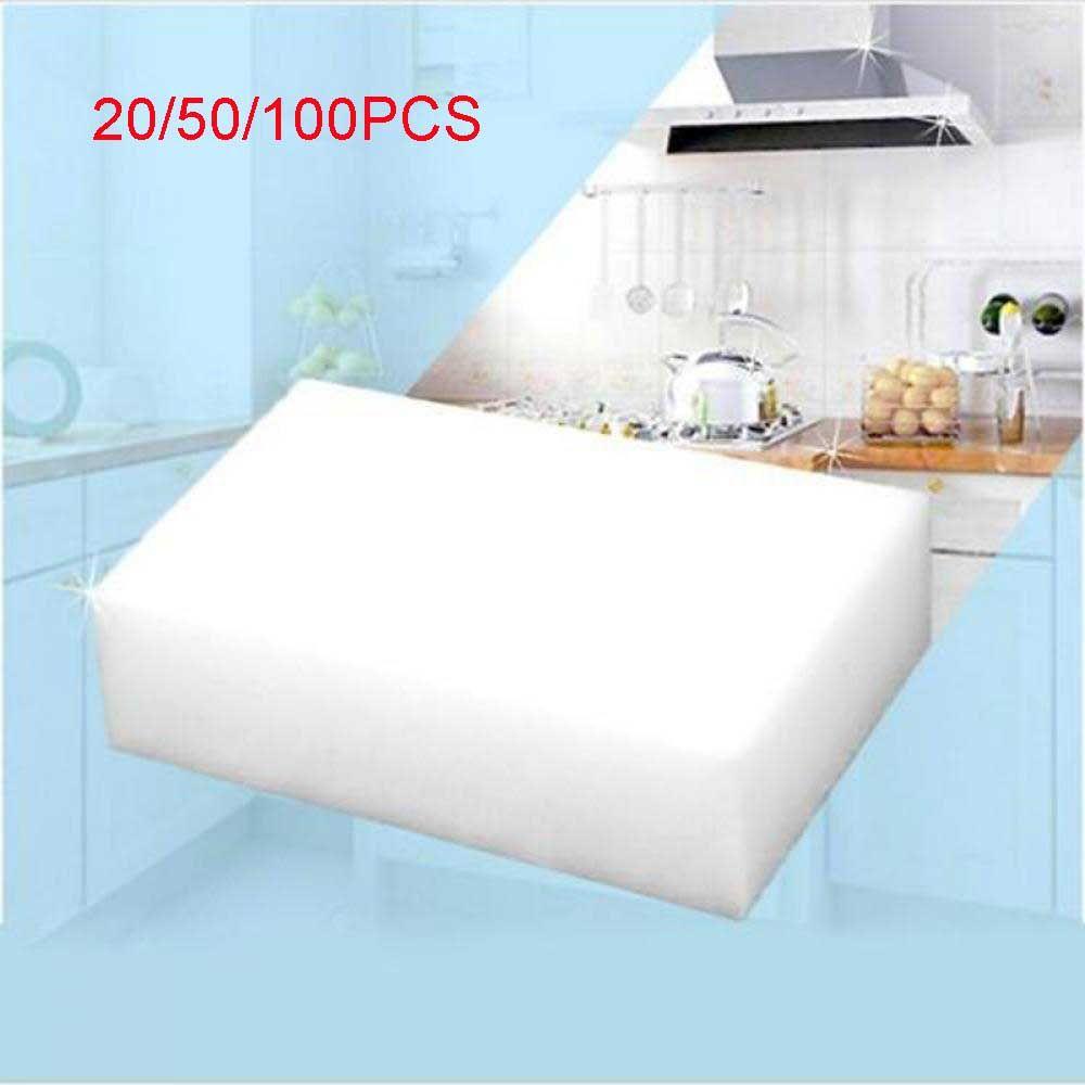 LEISURE Set 20 / 50 / 100 Miếng Bọt Biển Lau Chùi Đa Năng