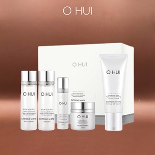 Bộ sản phẩm dưỡng trắng da 5 món Ohui Extreme White 5pcs 90ml