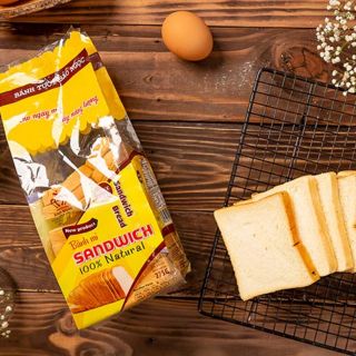Mẫu mới thêm 10%Bánh mì sandwich thương hiệu Bảo Ngọc 275g