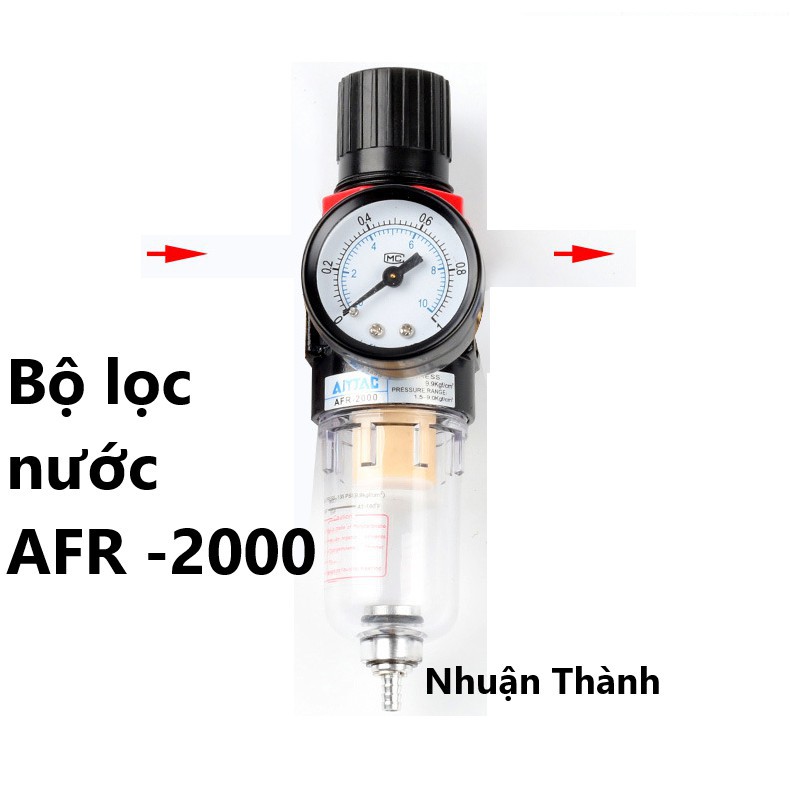 Bộ lọc khí tách nước đôi Airtac (AFR-2000) / Bộ tách lọc nước