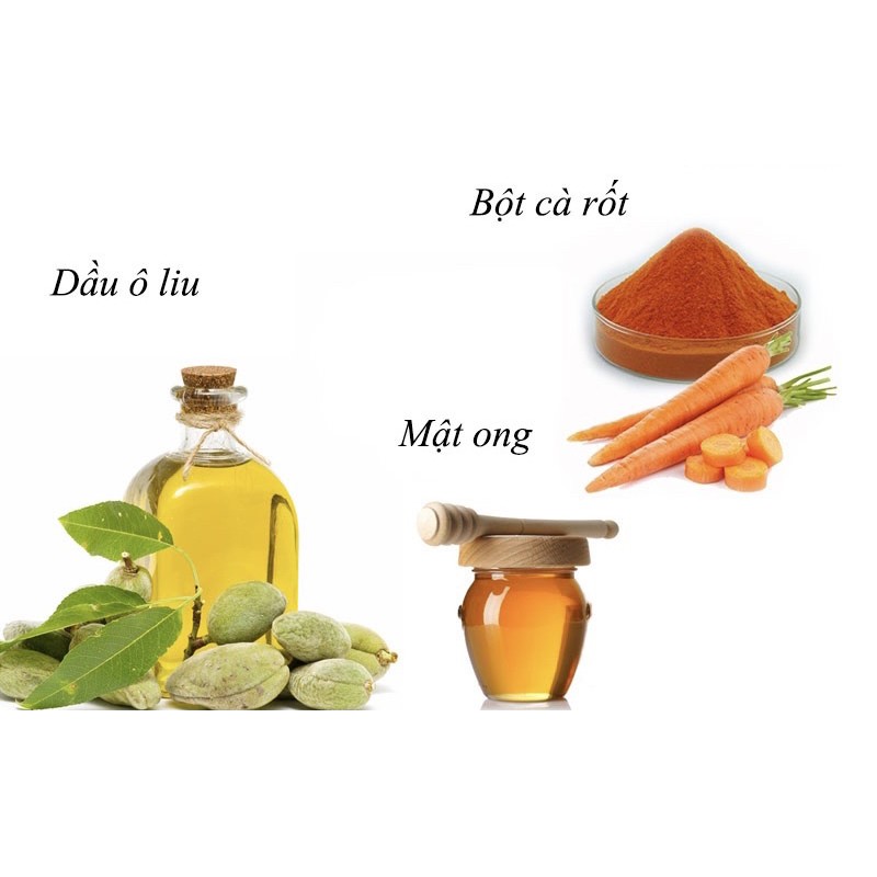 Bột cà rốt nguyên chất 100% | Bột Natural