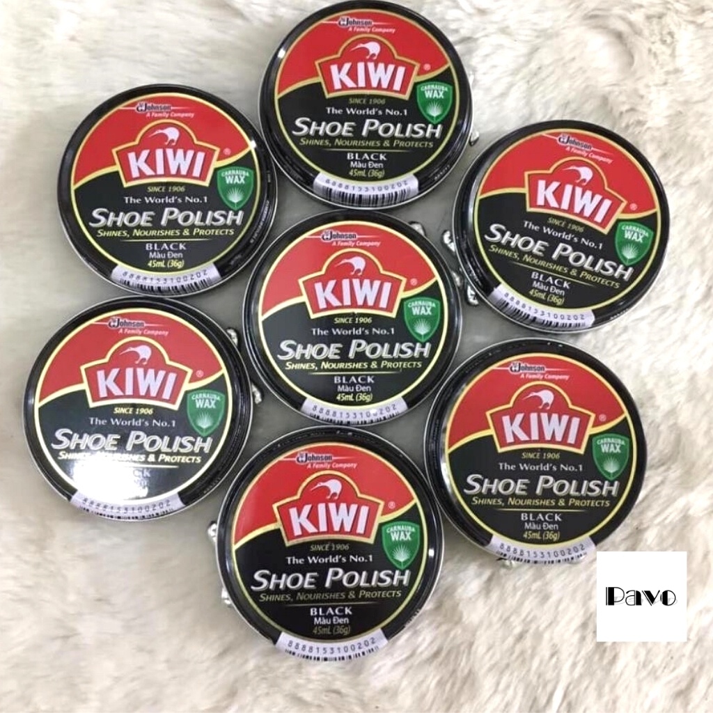 Xi đánh giày kiwi Thái Lan chính hãng màu đen, nâu