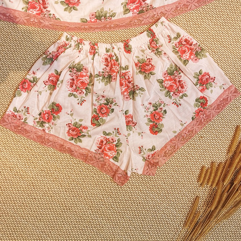Bộ ngủ 2dây cotton thoải mái dễ thương đồ ngủ sexy dành cho nữ | BigBuy360 - bigbuy360.vn