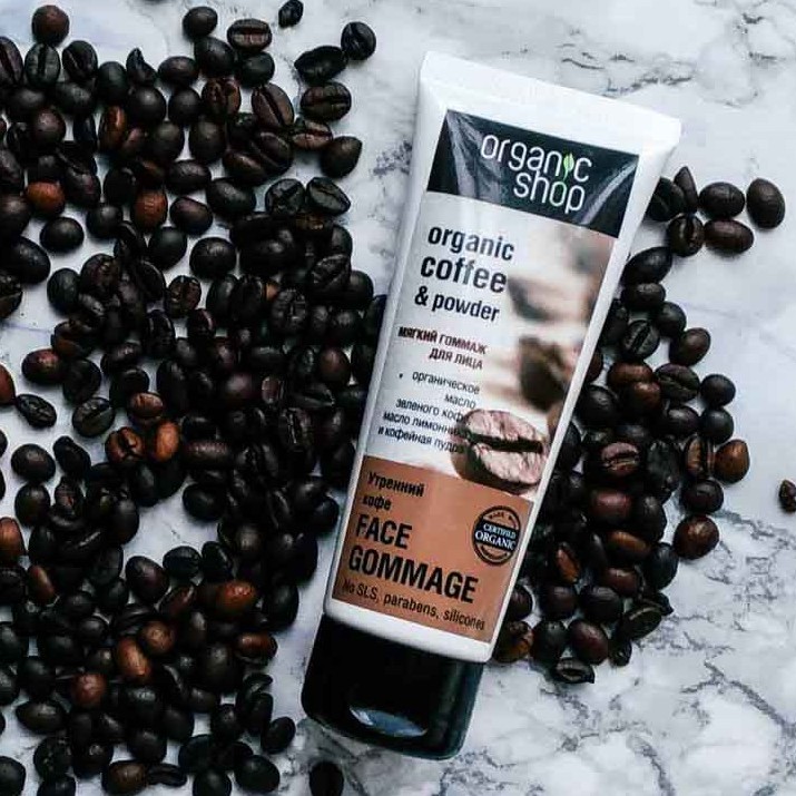 Tẩy Tế Bào Chết Cho Mặt Organic Shop Coffee 75ml - 2016 Skincare | BigBuy360 - bigbuy360.vn