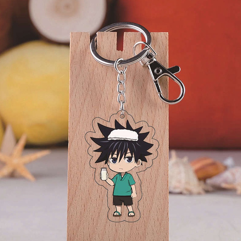 Móc Khóa Hai Mặt Bằng Acrylic Hình Yuji Itadori Gojo Satoru