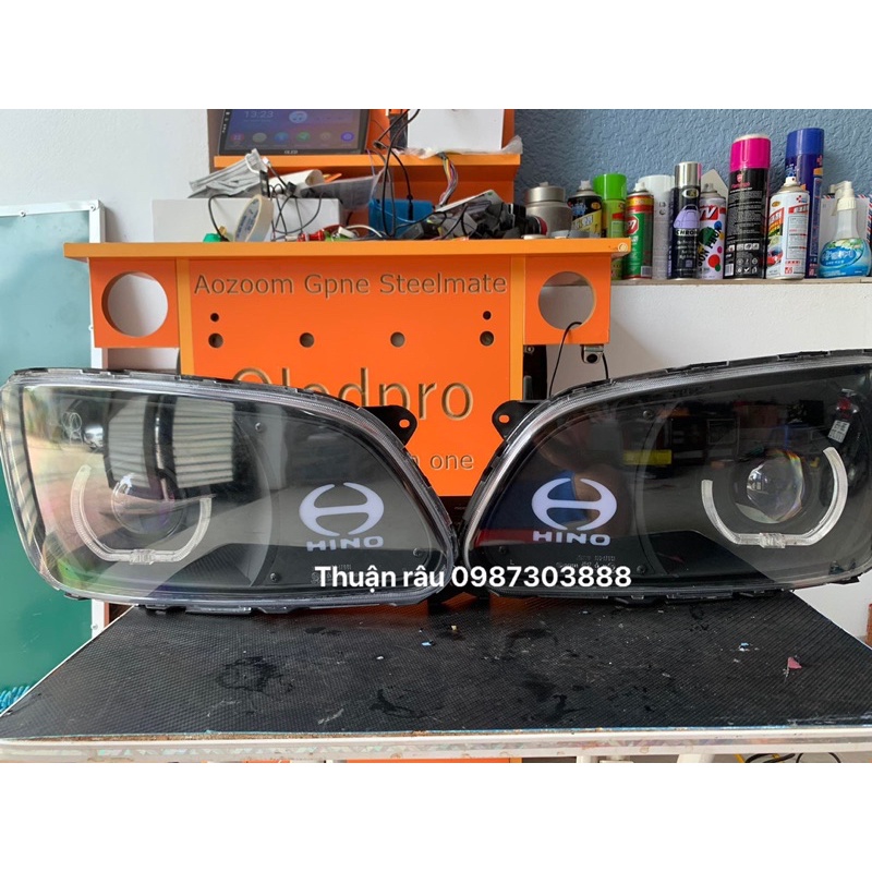Đèn độ xe tải HINO siêu đẹp