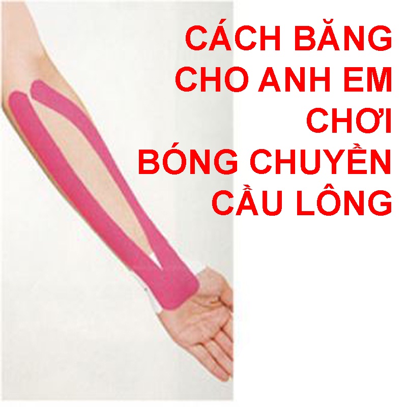 Băng dán cơ thể thao, băng keo thể thao hỗ trợ trấn thương, bảo vệ cổ chân, hỗ trợ các nhóm cơ