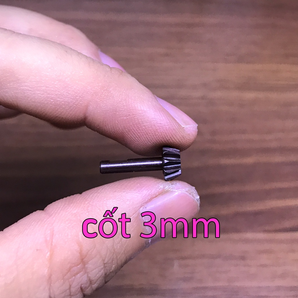 Bánh răng visai kim loại mini , bánh răng côn