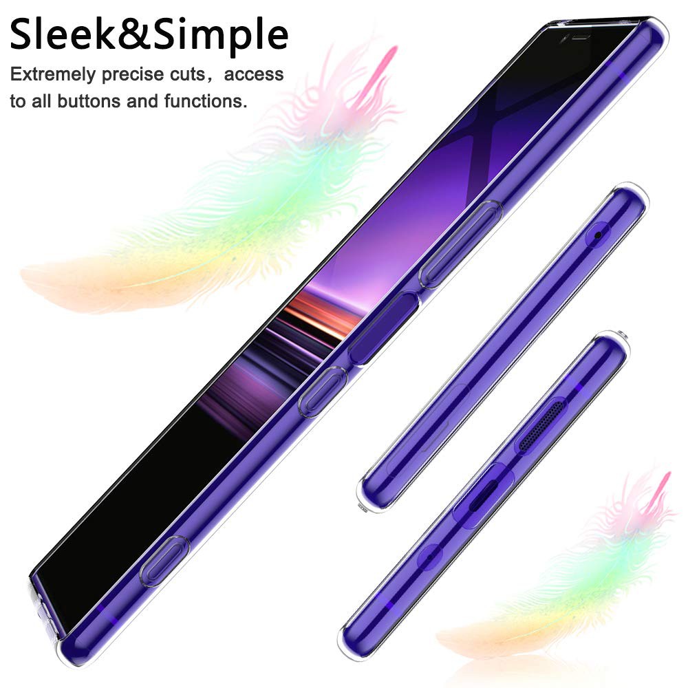 Ốp Điện Thoại TPU Silicon Mềm Trong Suốt Cho Sony Xperia 1 Sony Xperia 1 ii iii