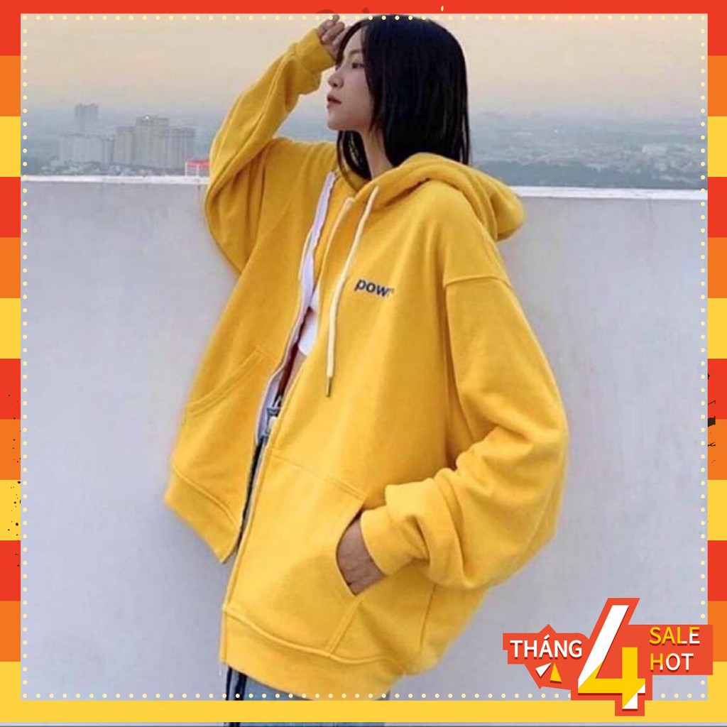 Áo Khoác Nỉ, Áo Hoodie in POWR Form Rộng Nam Nữ | BigBuy360 - bigbuy360.vn