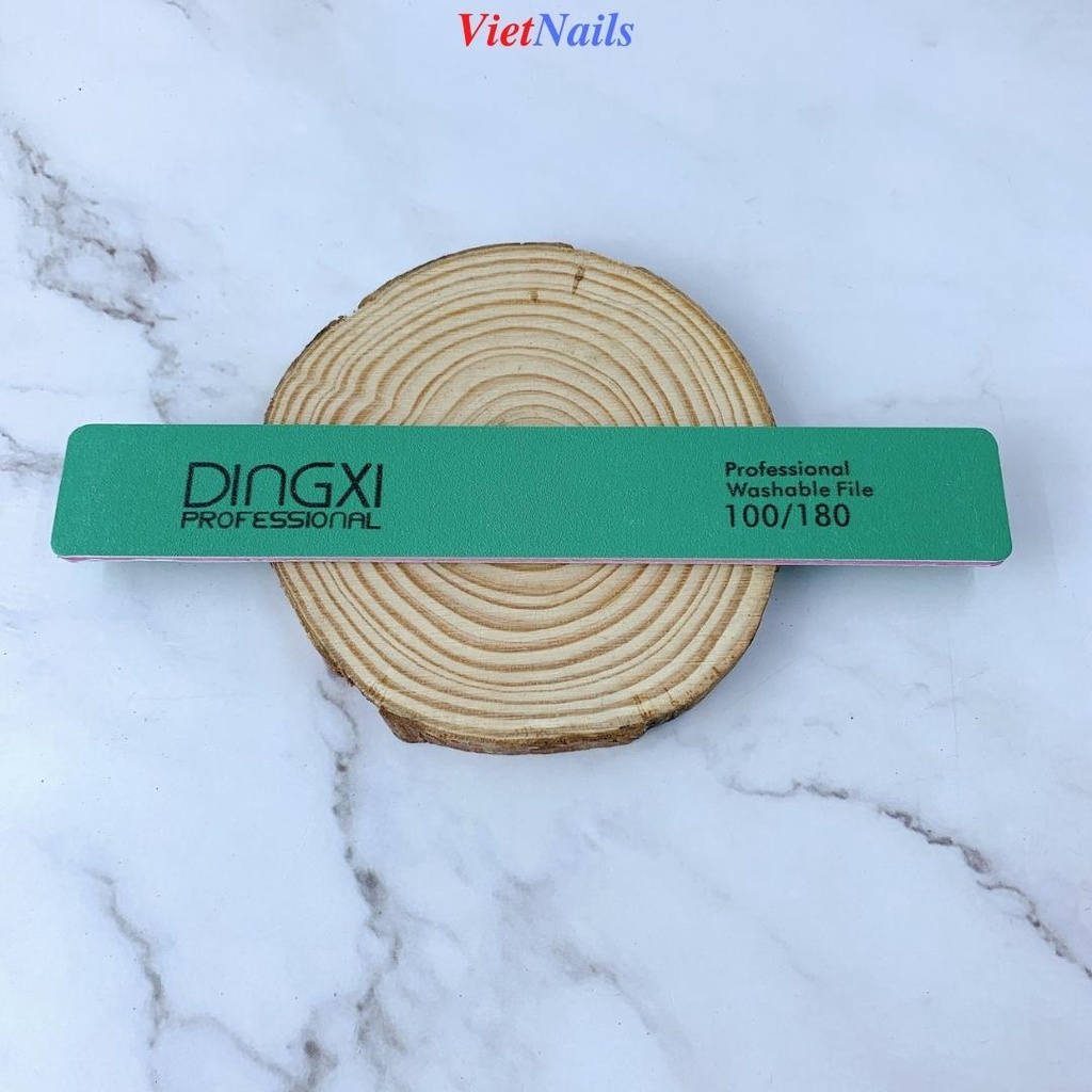 Dũa Móng Tay Dingxi Nhám Da Bò Xanh Bền Gấp Bốn Lần Dũa Nhám Da Bò Thường