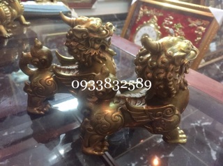 CẶP TƯỢNG ĐỒNG TỲ HƯU PHONG THỦY