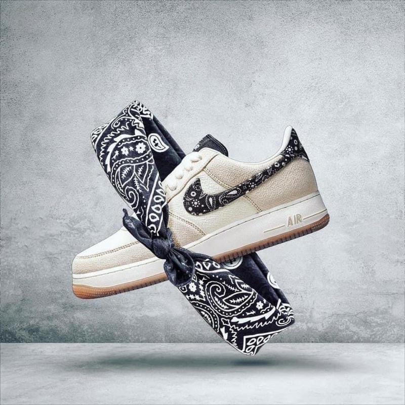(_ntky.snk) GIÀY THỂ THAO AIR FORCE 1 TRAVIS . Sneaker Af1 travis scott cao cấp | BigBuy360 - bigbuy360.vn