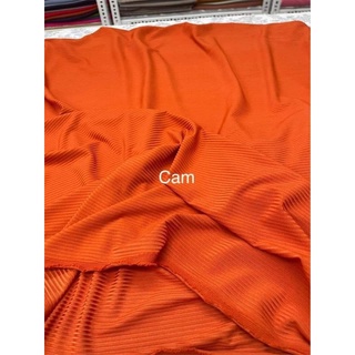 Vải thun cotton gân tăm