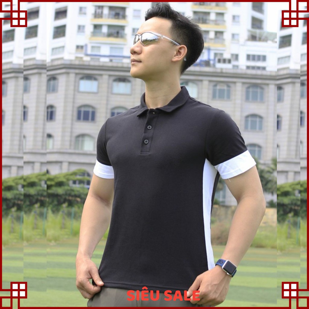 Áo Thun Nam Tay Ngắn | Áo Phông Nam Tay Lỡ Cổ Đứng Thời Trang Cao Cấp A02-04 thuyduong_shop1