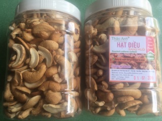 500gr Hạt điều rang muối loại vỡ.