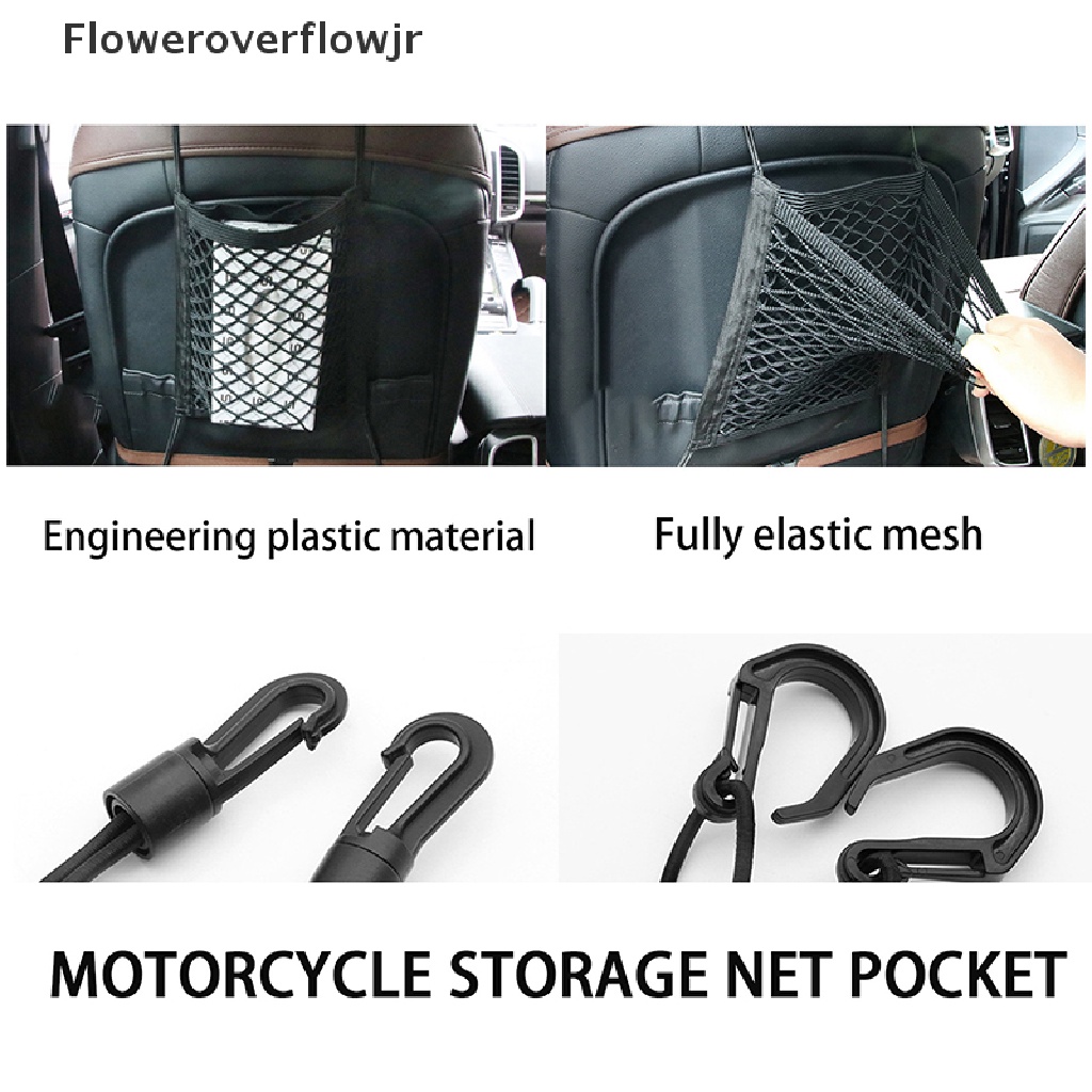 Túi Lưới Giữ Hành Lý Có Móc Treo Cho Xe Đạp Xe Máy