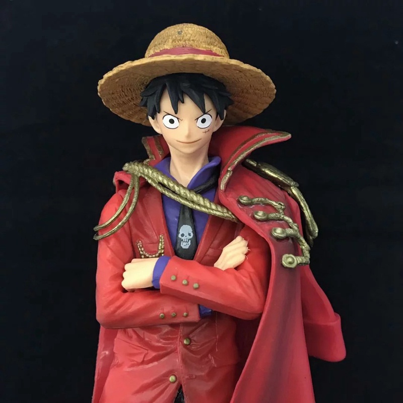 25Cm One Piece Action Figure Luffy Figure el Decoration Anime Peripheral Scene 20Th Anniversary Commemorative Edition