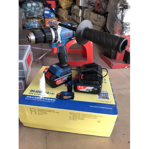 KHOAN PIN Búa DONGCHENG ĐẦU 13LY DCJZ03-13E