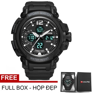 (SPORT WATCH) Đồng Hồ Nam PANARS USA PA8025 2 Máy Cao Cấp - Hàng Chính Hãng