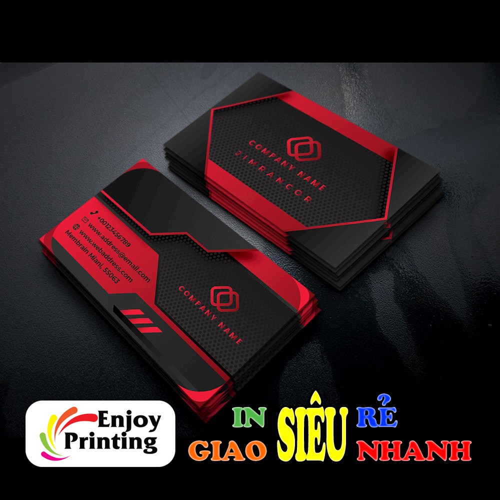 In namecard 🚀FREESHIP🚀 in danh thiếp chất lượng cao Siêu Rẻ Siêu Nhanh - Enjoy Printing -