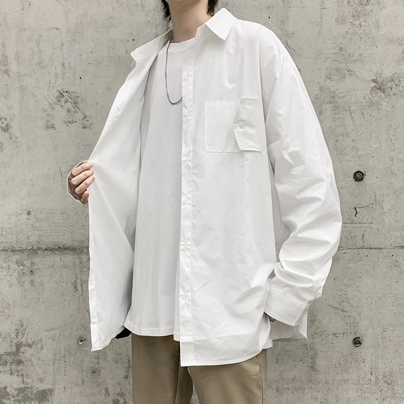 Cost-effective Korean shirts Recommended Men shirt New clothing Casual shirts Classic Shirt coat