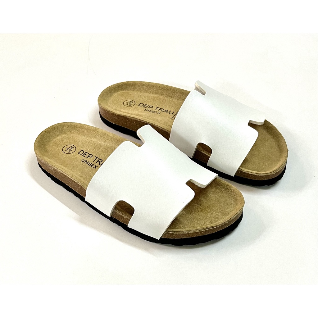 DÉP CHỮ H DT0008 ĐẾ TRẤU NAM NỮ UNISEX - THÂN THIỆN MÔI TRƯỜNG