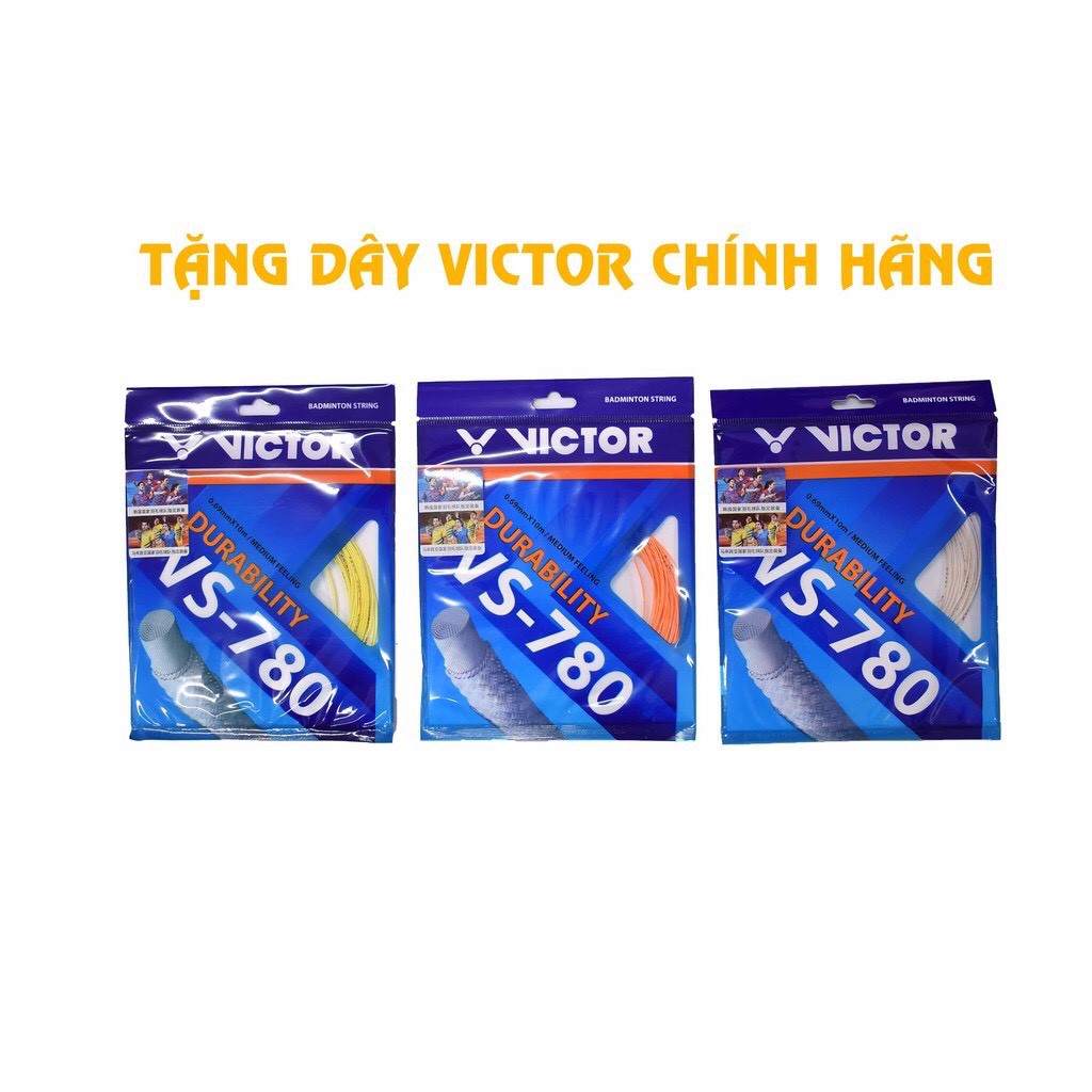 Vợt cầu lông VICTOR khung Carbon - Tặng 1 lần căng dây và cuốn cán