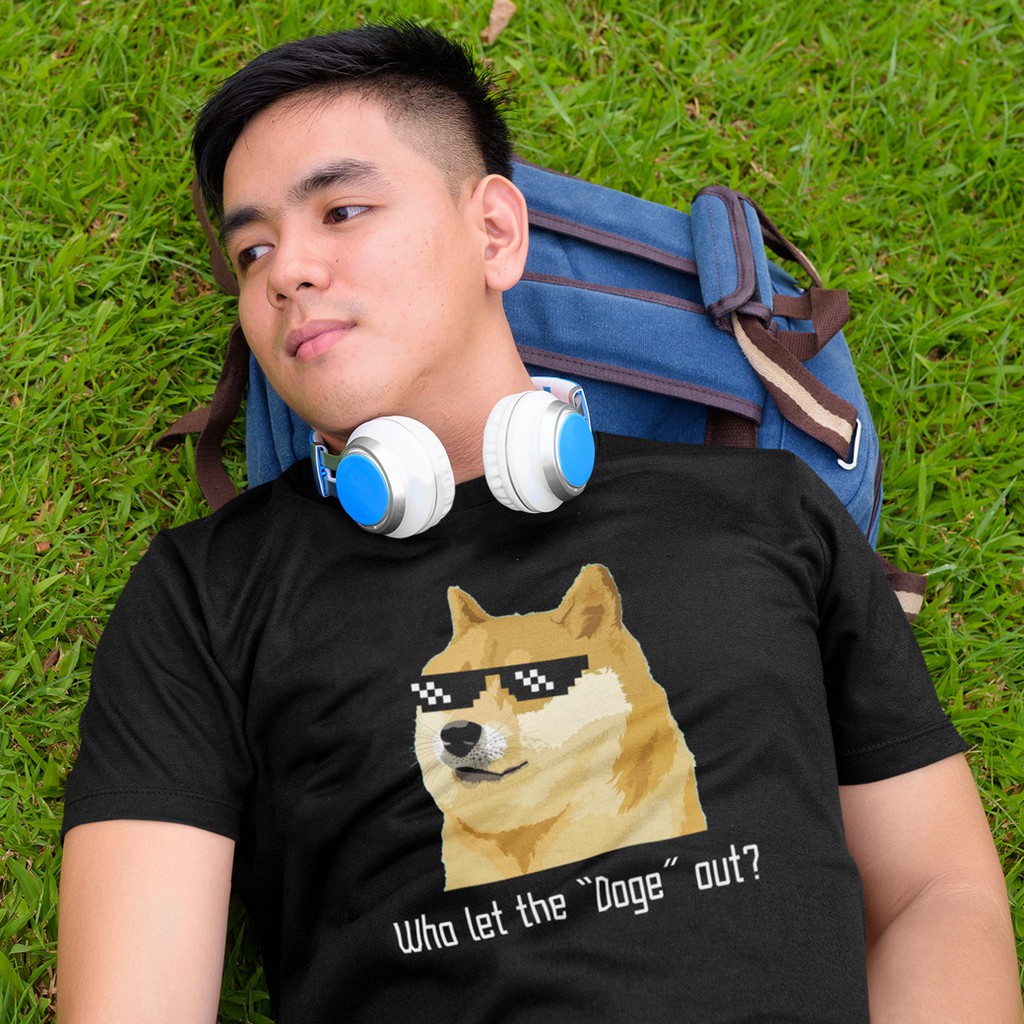 Plus Size Áo Sơ Mi Dogecoin Doge Shiba Inu Áo Thun Chó Đồng Xu Crypto Cotton 1 Cho Cả Nam Và Nữ 3xl 