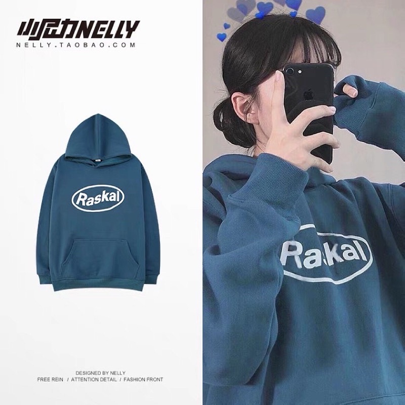 Áo hoodie nỉ bông nell dáng unisex form rộng | BigBuy360 - bigbuy360.vn