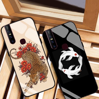 Ốp Lưng VIVO V15 (1819) Mặt kính cường cao cấp, sáng bóng, Thiết kế độc quyền