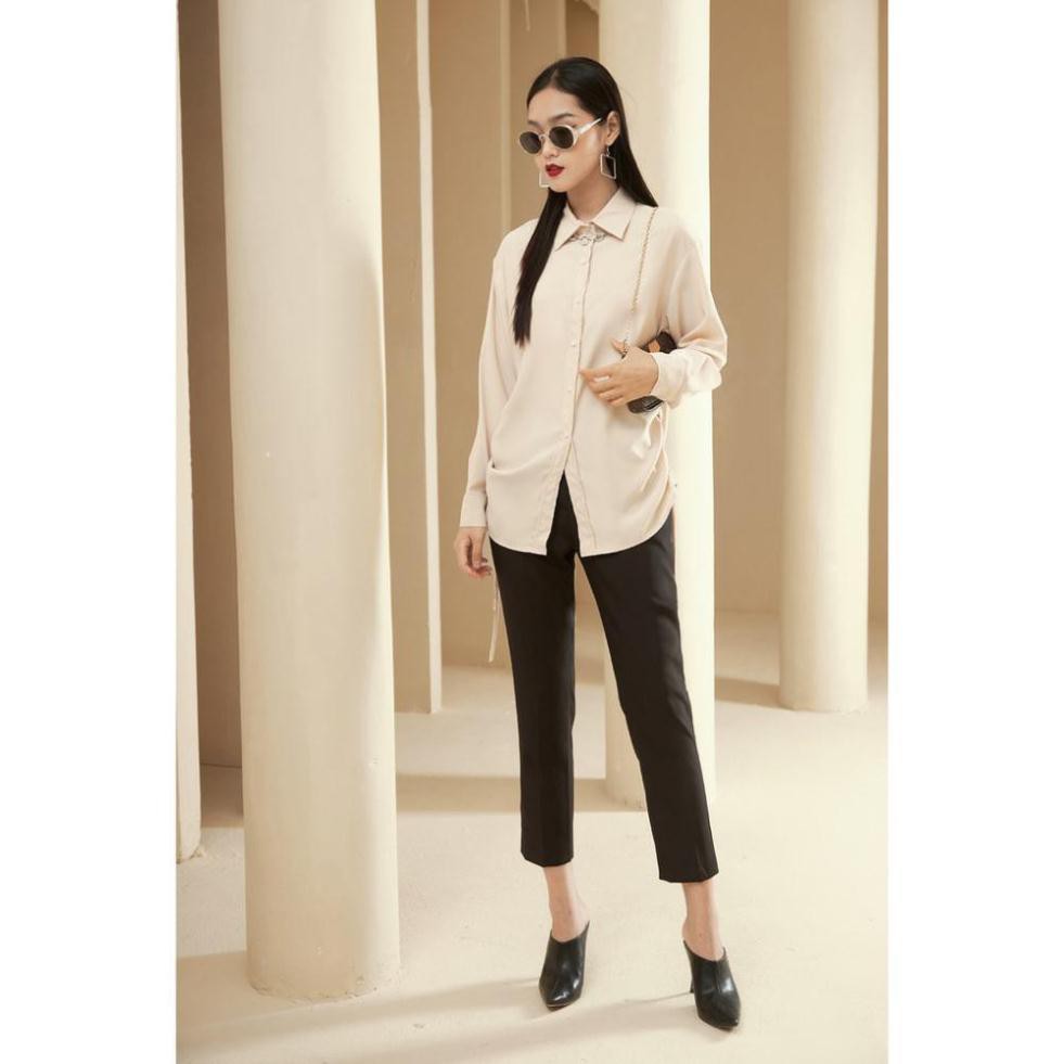 Áo sơ mi dài tay rút dây 2 bên- 20Again-ASA0802