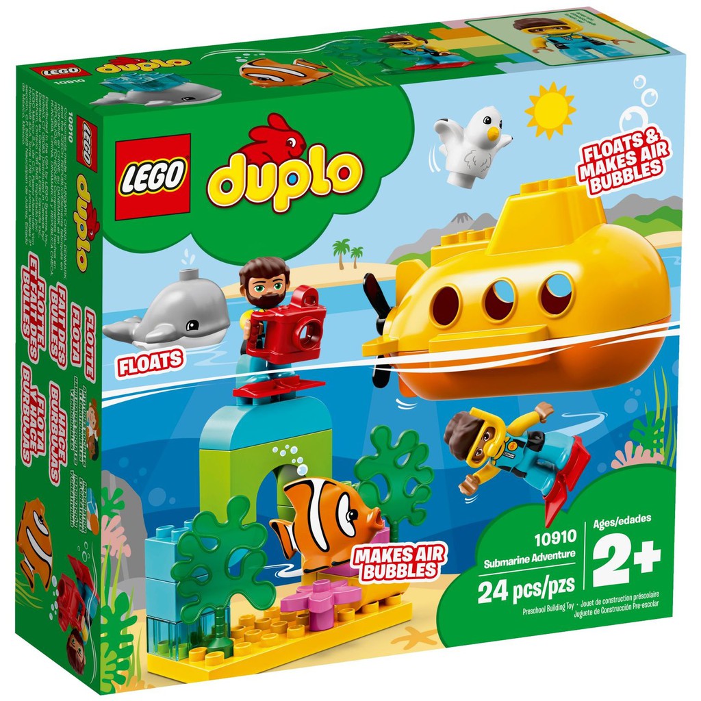 LEGO DUPLO 10910 Tàu Ngầm Khám Phá Đại Dương