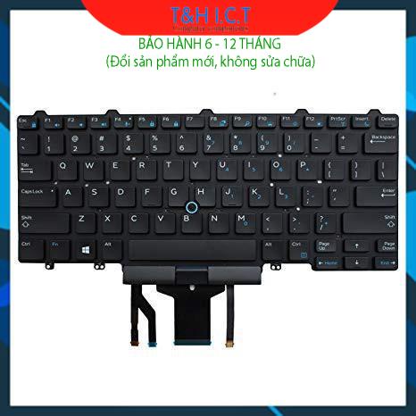 Bàn phím laptop Dell Latitude E5450 E5470 E7450 E7470 E7480 (CÓ CHUỘT) – E5450  - BH 6-12T