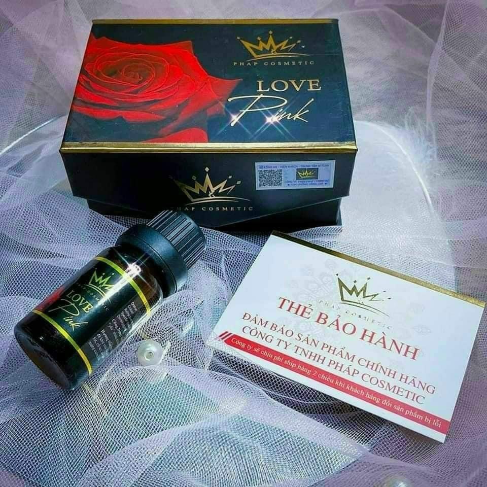 Nước Hoa Vùng Kín Pink Love 10ml Thơm Sạch Hồng Cô Bé -Hàng Chính Hãng