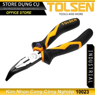 Kìm nhọn cong công nghiệp tolsen 10023 6"/160mm