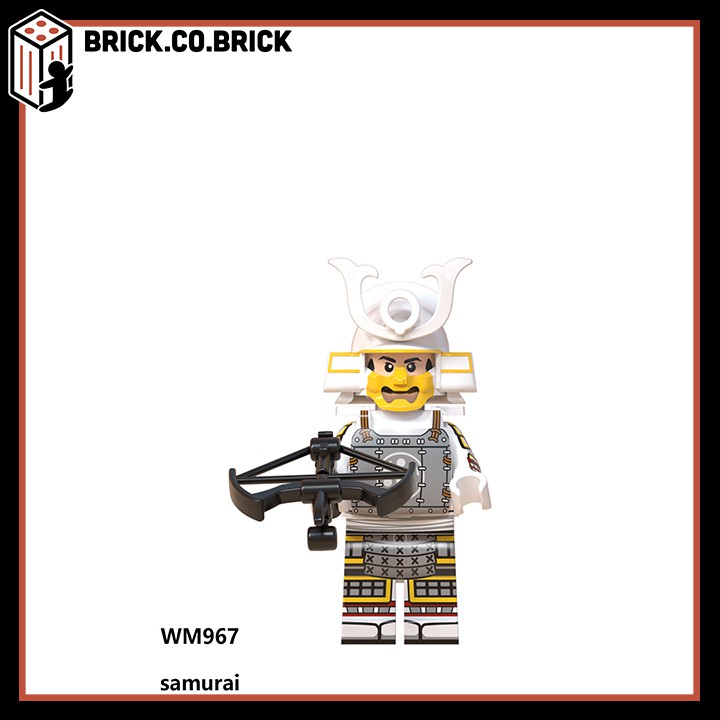 WM6090 - Đồ chơi lắp ráp minifigure nhân vật Samurai William trong tựa game Nioh