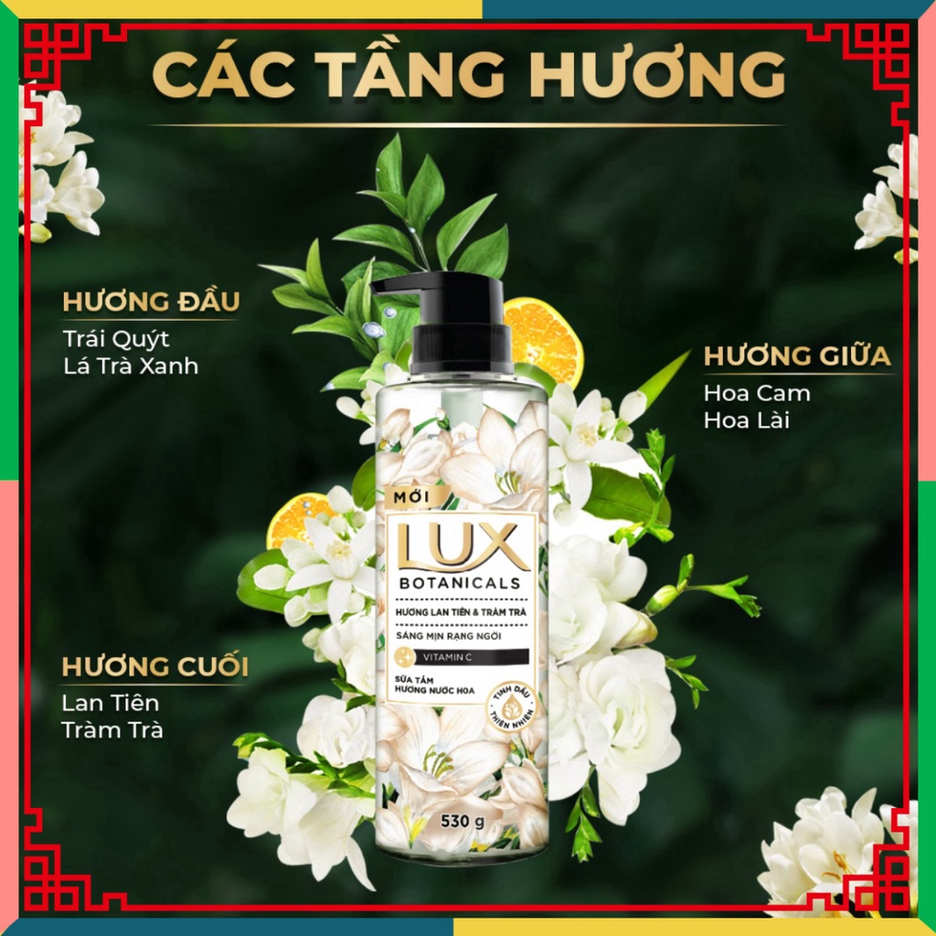 1 Sữa tắm nước hoa thơm Lux Botanicals