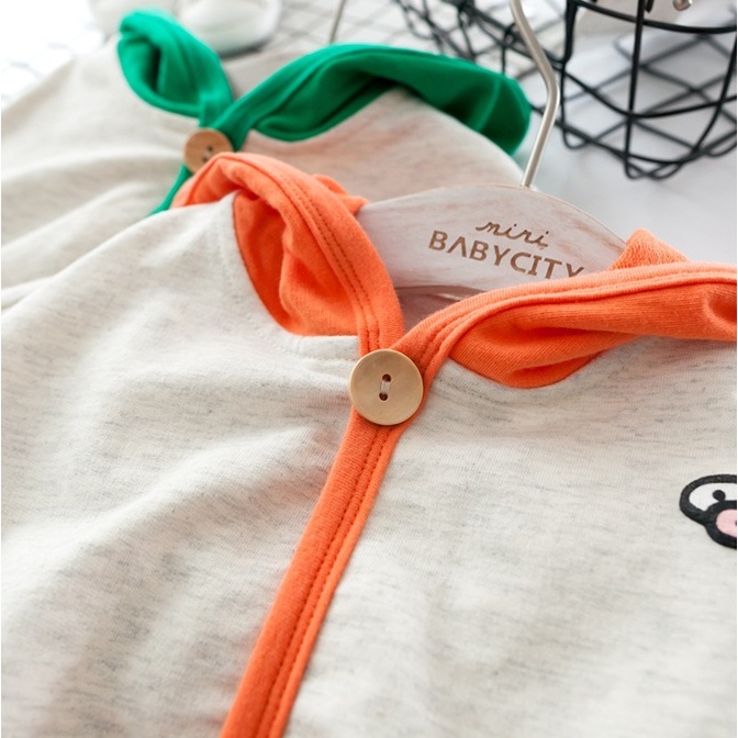 Áo choàng cánh dơi Ếch Cam cho bé siêu siêu cute - chống nắng gió chất liệu cotton mềm mịn