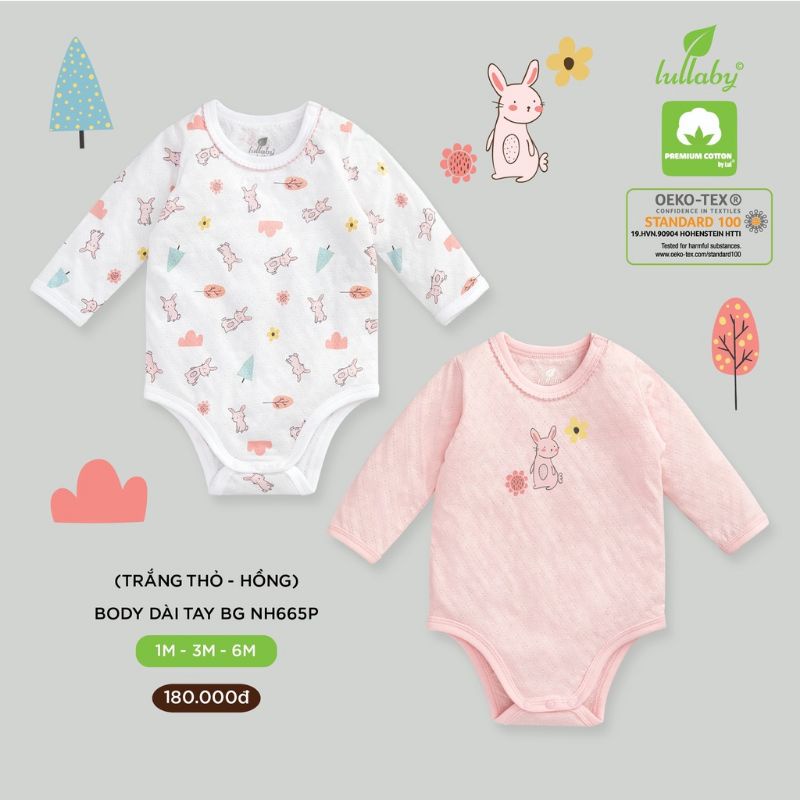 Body chip Lullaby vải thở